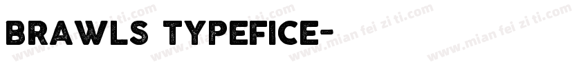 brawls typefice字体转换